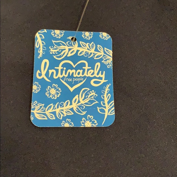 Free People Women’s Seamless Slip-Navy - Picture 5 of 6